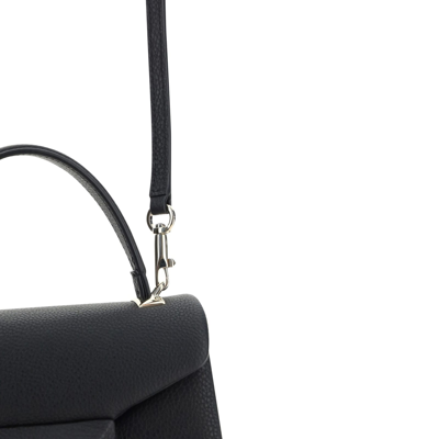 Shop Valentino Garavani One Stud Mini Top Handle Bag In Black