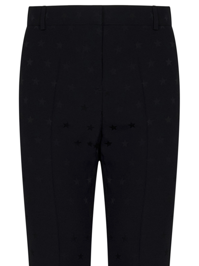 Shop Balmain Trousers In Black