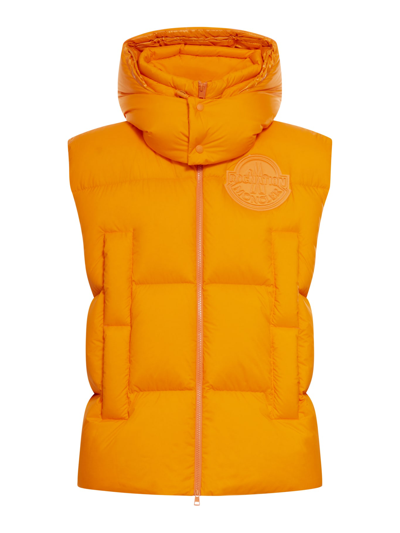 Shop Moncler Genius Apus Vest In Orange