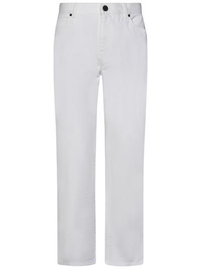 Shop Balmain Jeans In White