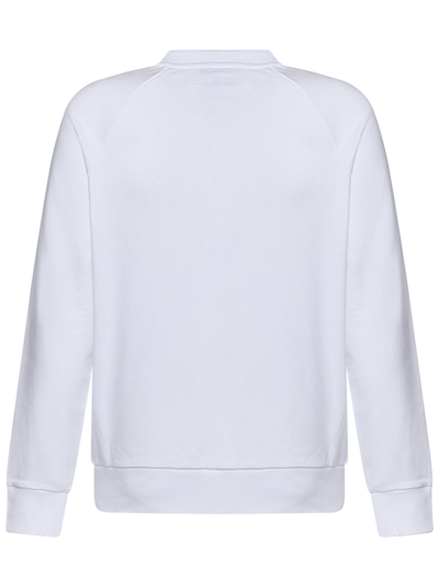 Shop Balmain Sweatshirt In White