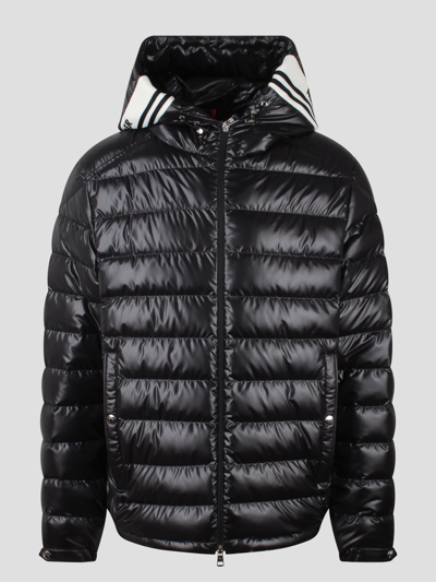 Shop Moncler Cornour Down Jacket In Black