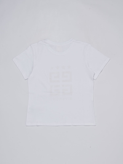 Shop Givenchy T-shirt T-shirt In Bianco