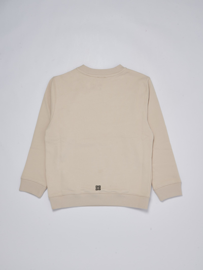Shop Givenchy Sweatshirt Sweatshirt In Crema