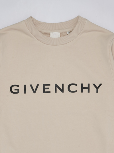 Shop Givenchy Sweatshirt Sweatshirt In Crema