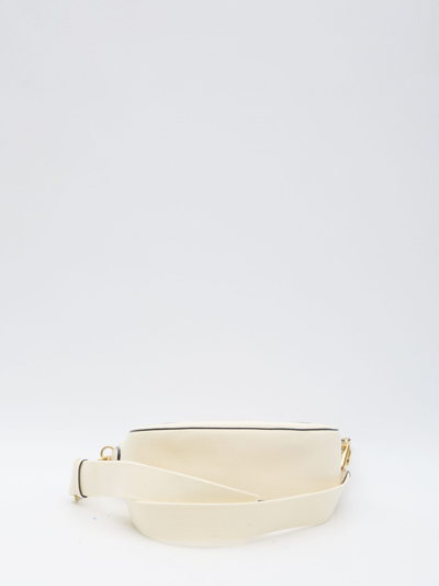 Shop Valentino Alltime Shoulder Bag In Cream