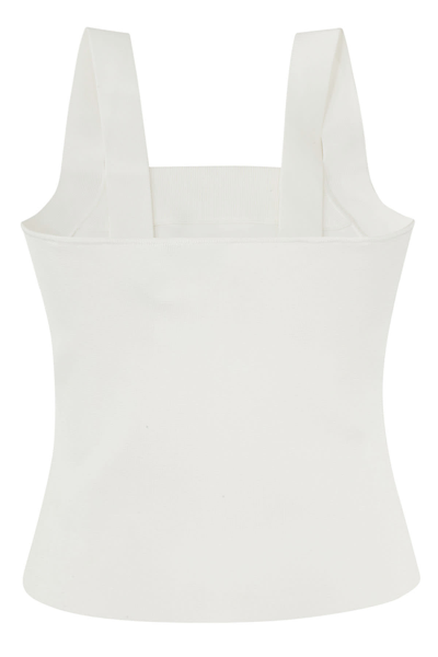 Shop Simkhai Madine Tank In Ivory