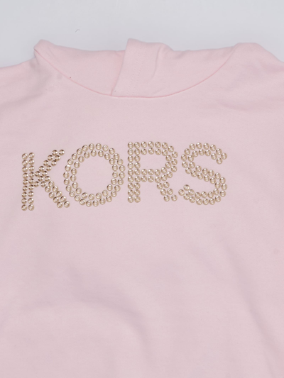Shop Michael Kors Sweatshirt Sweatshirt In Rosa