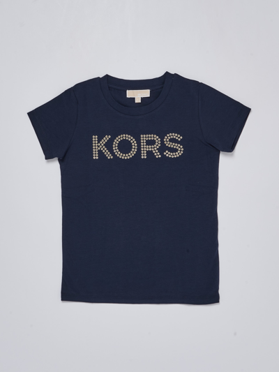 Shop Michael Kors T-shirt T-shirt In Marine