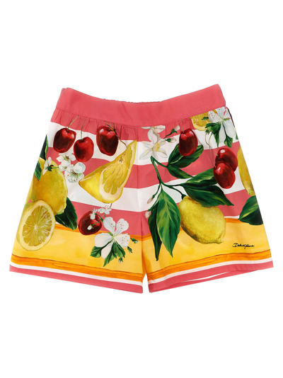 Shop Dolce & Gabbana Top + Short Set In Multicolor