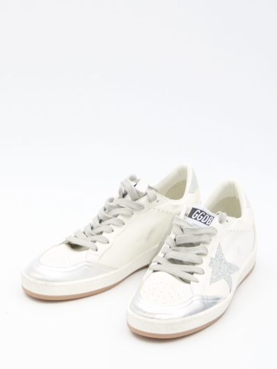 Shop Golden Goose Ball-star Sneakers In White