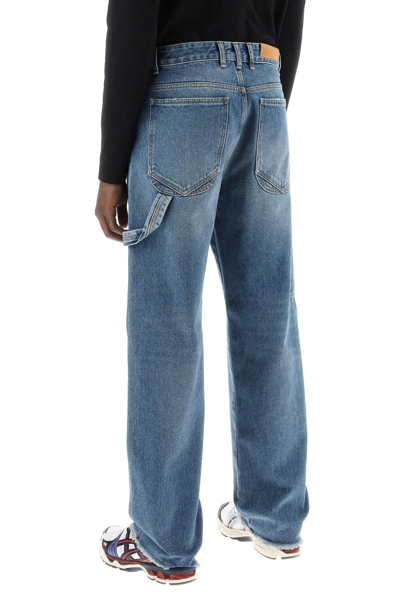 Shop Darkpark John Workwear Jeans In Blue