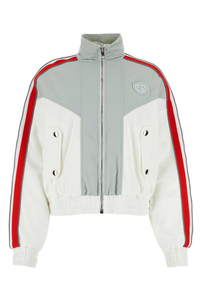 Shop Gucci Gg Zipped Track Jacket In Multi