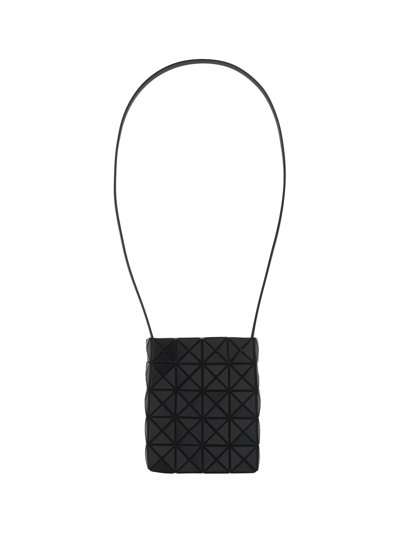 Shop Bao Bao Prism Matte Shoulder Bag In Matte Black
