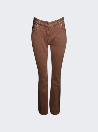 Shop Mugler Flared Jeans