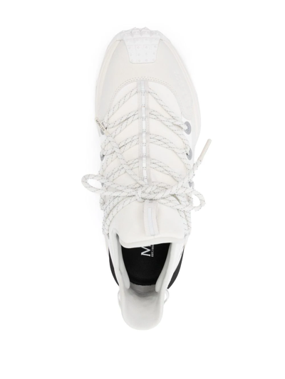 Shop Moncler Sneakers Trailgrip Lite 2 In White