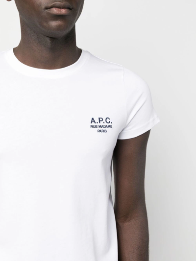 Shop Apc T-shirt Denise In White