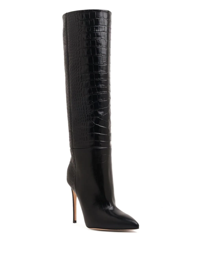 Shop Paris Texas Stivali Stiletto In Black