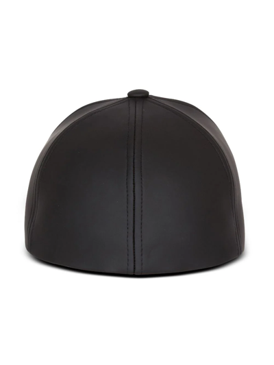 Balmain Main Lab Cap In Black