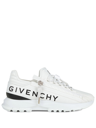 Shop Givenchy Sneakers Da Running Spectre In White