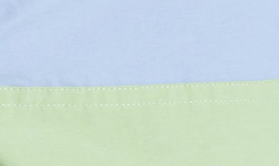 Saturdays Surf Nyc Ennis Colorblock Board Shorts In Hydrangea