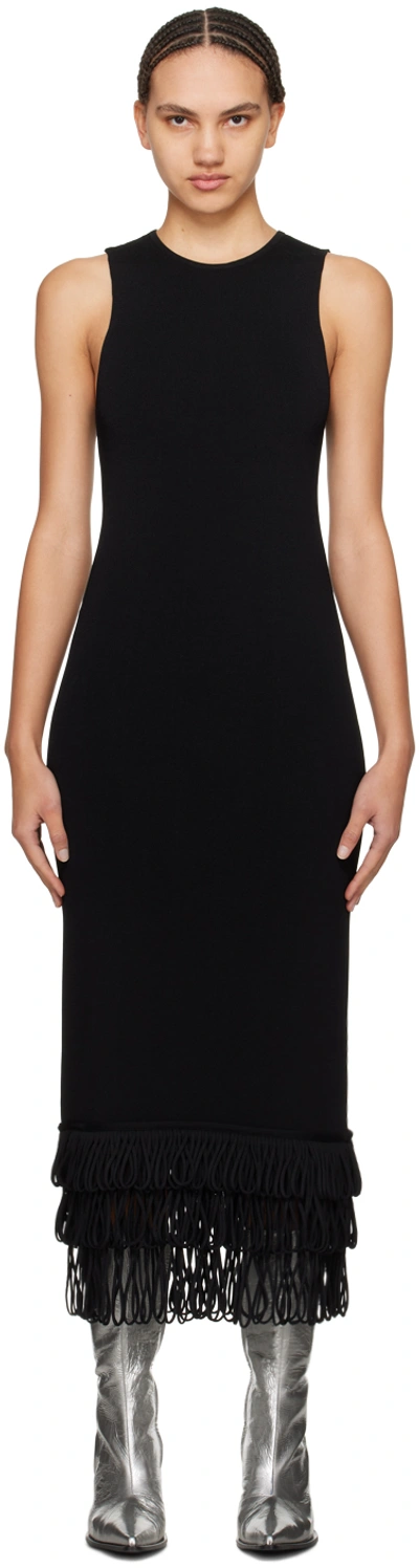 Shop Simonmiller Black Albers Maxi Dress In 90303 Black