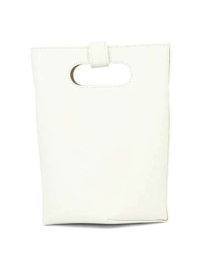 Shop Alaïa "folded" Handbag In White