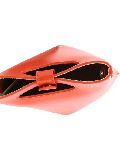 Shop Alaïa "folded" Handbag In Red