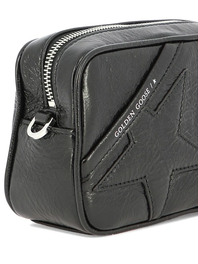 Shop Golden Goose "mini Star" Crossbody Bag In Black