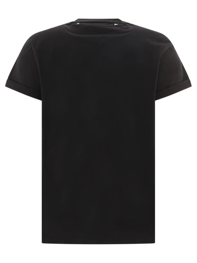 Shop Golden Goose T-shirt With Patch In Black