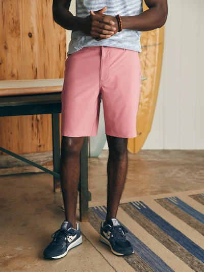 Shop Faherty All Day Shorts (9" Inseam) In Faded Flag