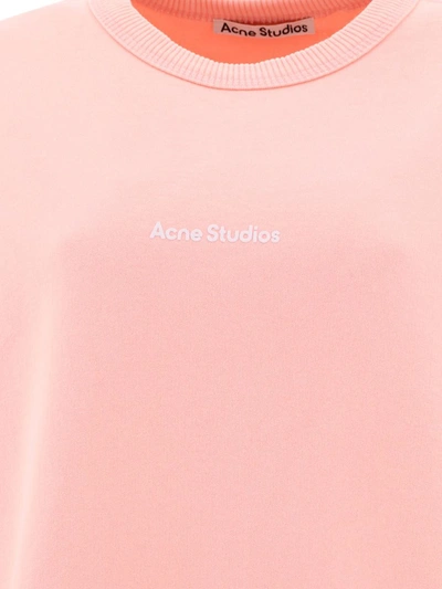 Shop Acne Studios "" Sweatshirt In Pink