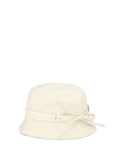 Shop Jacquemus "le Bob Gadjo" Hat In White