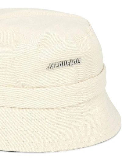 Shop Jacquemus "le Bob Gadjo" Hat In White