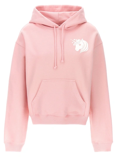 Shop Vetements Unicorn Sweatshirt In Pink