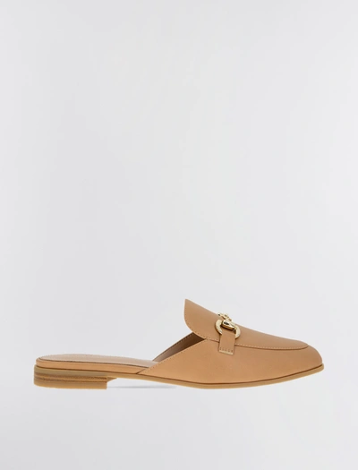 Shop Bcbgeneration Zorie Loafer Mule In Tan