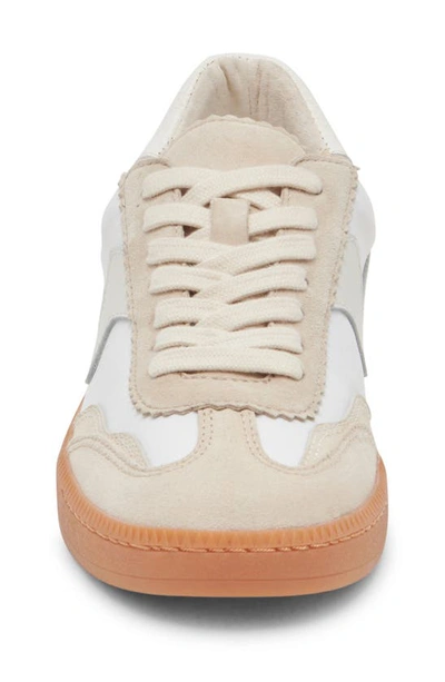 Dolce Vita Notice X Platform Sneaker In Ivory Multi Nylon