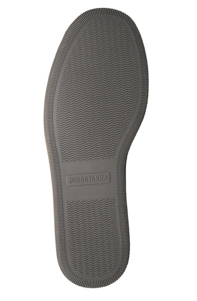 Minnetonka Driving Shoe In Green Camo Print