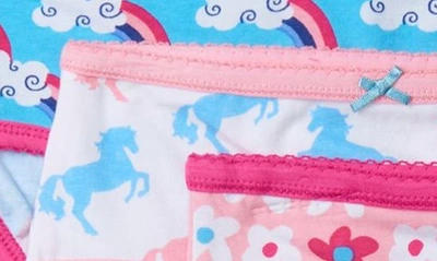 Hatley Kids' Fun Prints 3-pack Assorted Cotton Briefs In Blue