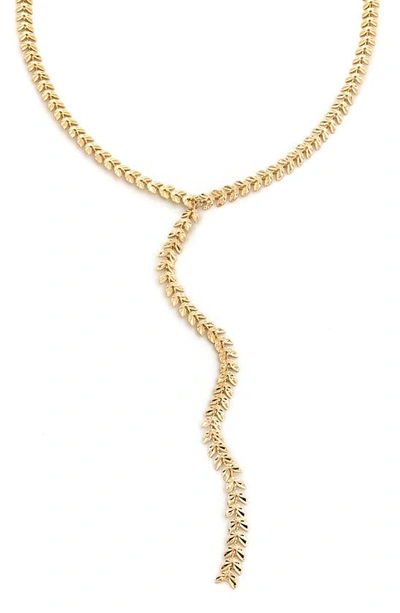 Shop Panacea V-link Y-necklace In Gold