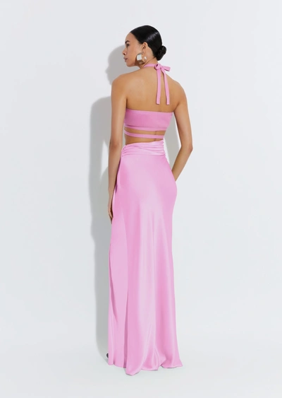 Shop Lapointe Satin Asymmetric Skirt In 12