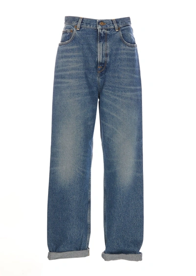Shop Golden Goose Denim Jeans In 50100