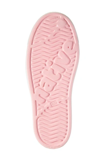 Shop Native Shoes Jefferson Water Friendly Perforated Slip-on In Shlwht/ Mlkpnk/ Apctdazsqgl