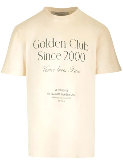 Shop Golden Goose Regular Fit T-shirt In White
