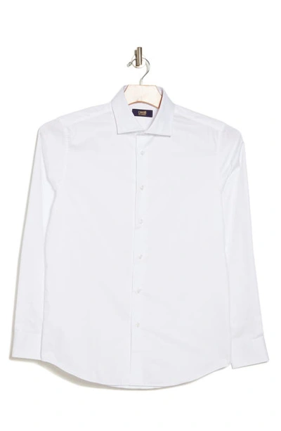 Shop Cavalli Class Comfort Fit Dress Shirt In White