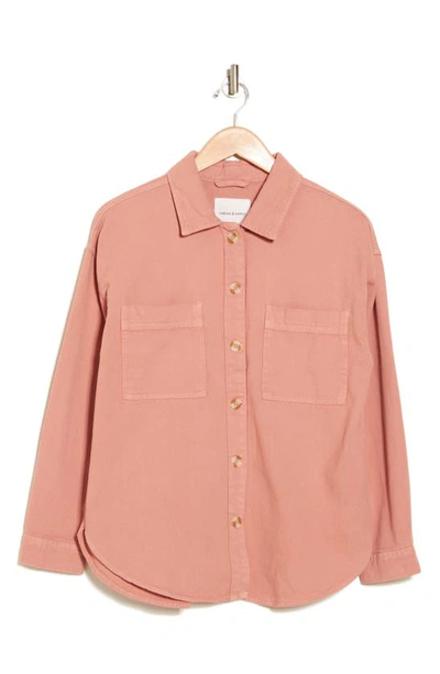 Shop Thread & Supply Fletcher Shirt Jacket In Old Rose