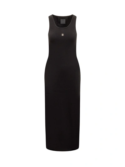 Shop Givenchy Tank Top Dress With 4g In Black