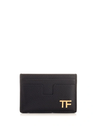 Shop Tom Ford Classic Card Case In Black