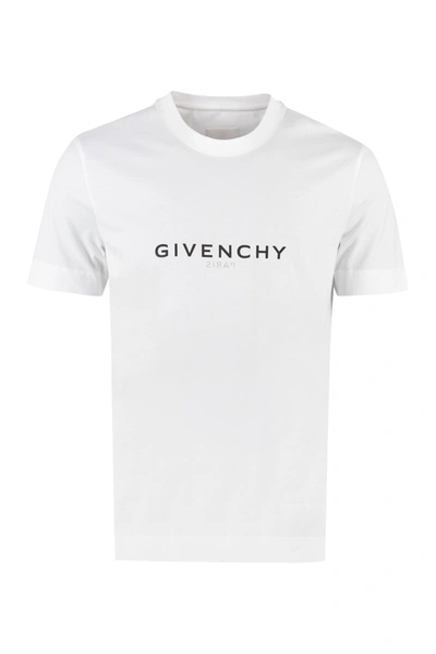 Shop Givenchy Cotton Crew-neck T-shirt In Default Title