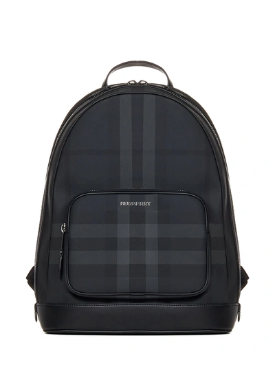 Shop Burberry Backpack In Ink